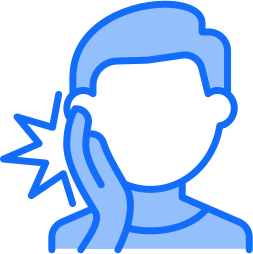 Tooth pain icon - Emergency dentist Haslemere